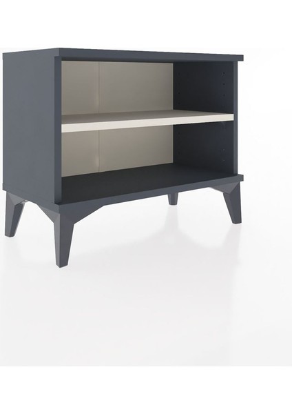 Arges Komodin Tek Raflı 60X30X48 Antrasit-Aytaşı fiyatları