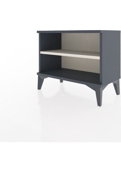 Arges Komodin Tek Raflı 60X30X48 Antrasit-Aytaşı modelleri