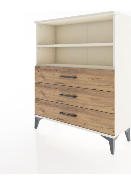 Arges Şifonyer 2 Raflı 3 Çekmeceli 88X30X106 Aytaşı-Çam modelleri