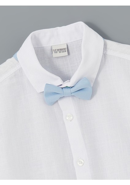 Yeni Sezon Basic Uzun Kollu Erkek Çocuk Gömlek ve Papyon fırsatları