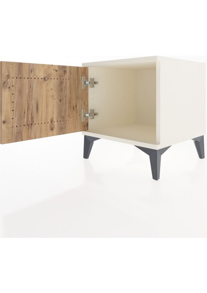 Hyperion Komodin Tek Kapaklı 44X44X48 Aytaşı-Çam fırsatları