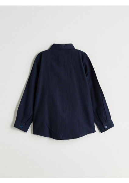 Yeni Sezon Uzun Kollu Erkek Çocuk Gömlek modelleri
