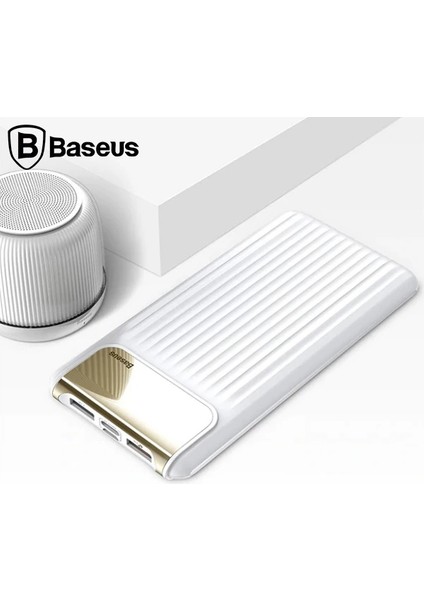 Baseus Thin QC3.0A 10000 Mah Hızlı Şarj Harici Şarj Power BANK-(1903)