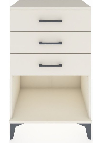 Hyperion Komodin 3 Çekmeceli 60X44X96 Aytaşı-Aytaşı