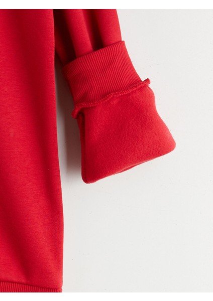 Yeni Sezon Bisiklet Yaka Yılbaşı Temalı Erkek Çocuk Sweatshirt modelleri