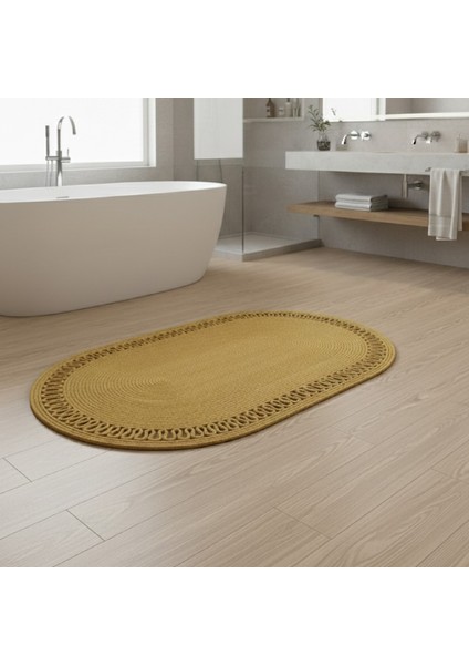 Jüt Trikotlu ,hasır, Kapı Önü Paspası ,banyo Paspası ,paspas,yolluk,koridor,kilim