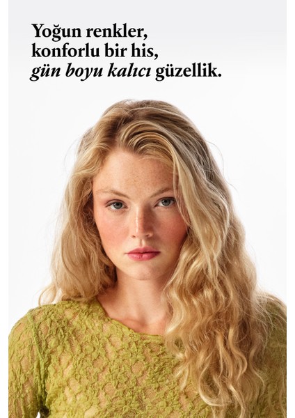 Gaddot - Sands - Nemlendirici Parlak Şeftali Ruj - Tek Sürüşte Yoğun Renk