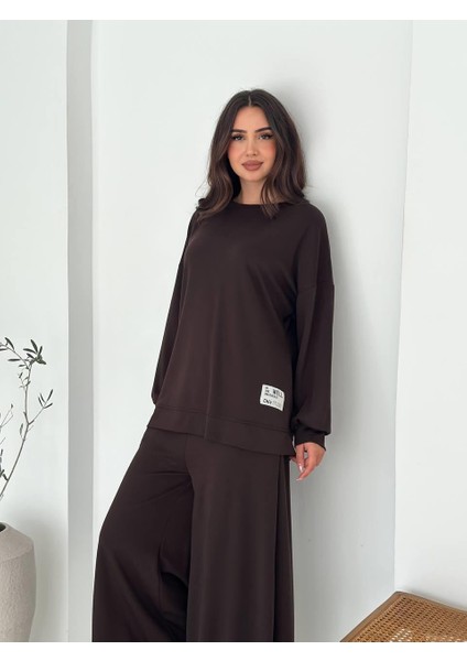 Modal Kumaş Geniş Paça Oversize Takım fiyatları