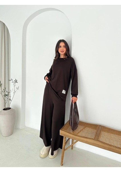 Modal Kumaş Geniş Paça Oversize Takım fırsatları