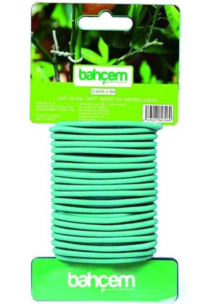 Bitki Yumuşak Bağlama Ipi 3,5 mm 5 Metre