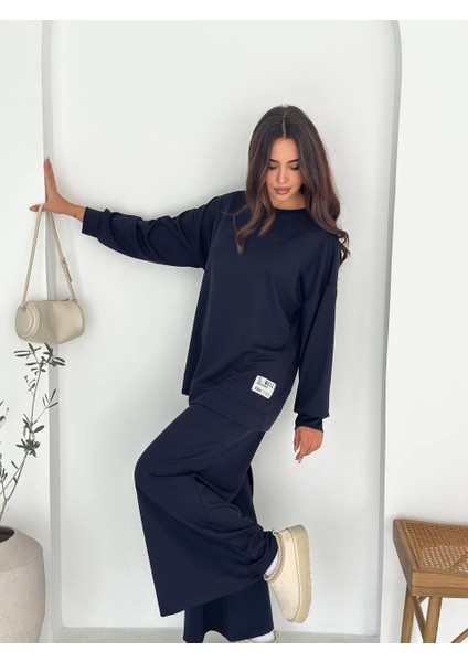 Modal Kumaş Geniş Paça Oversize Takım modelleri