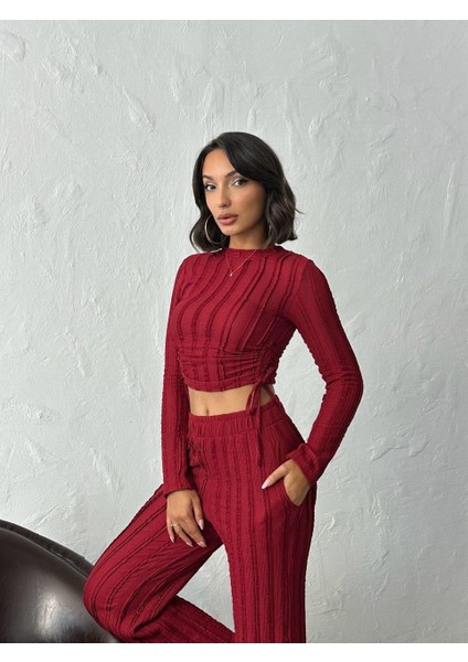 Dikiş Detaylı Fitilli Kumaş Ikili Takım fırsatları
