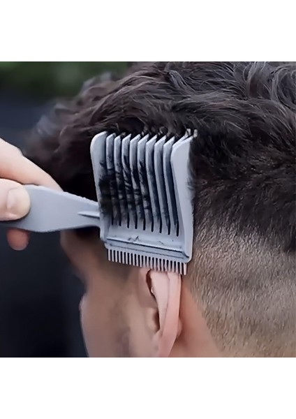 Uzun Kat Tarağı Kavisli Kontur Geçiş Kat Kesim Kesim Tarağı 2 Li Set Kuaför Berber 722201 indirimleri