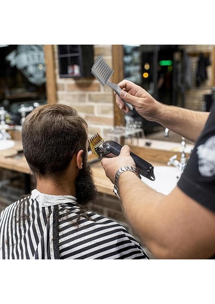 Uzun Kat Tarağı Kavisli Kontur Geçiş Kat Kesim Kesim Tarağı 2 Li Set Kuaför Berber 722201