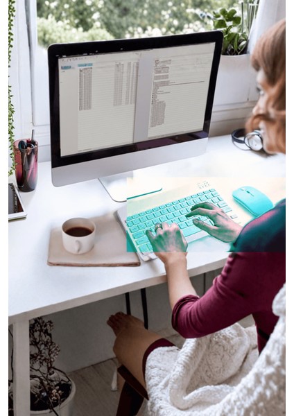 Büro Ev Ofis Bilgisayarı Için Mavi Rgb Işıklı Klavye Mouse Seti fiyatları