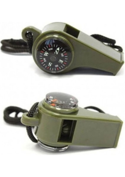 Çok Fonksiyonlu Düdük Pusula Kamp Termometre Acil Survival Dişli Düdük modelleri