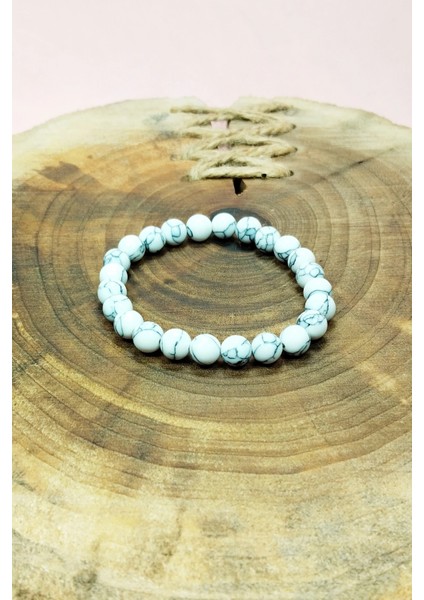 Havlit Doğal Taş Bileklik Kutulu modelleri