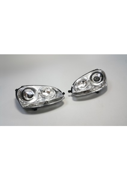 Vw Jetta 1k2 2005-2011 Gti R32 Mercekli Far Seti Krom Sol-Sağ