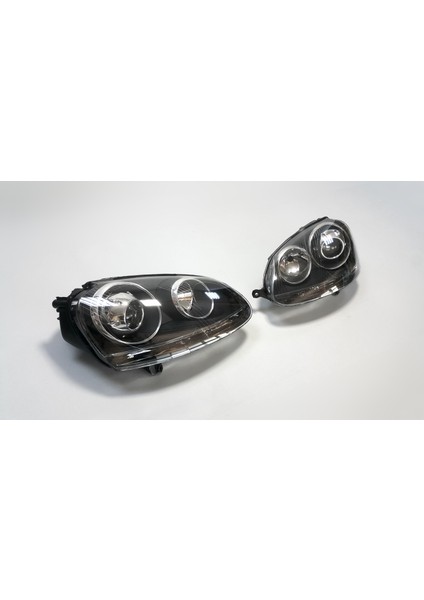 Vw Jetta 1k2 2005-2011 Gti R32 Mercekli Far Seti Siyah Sol-Sağ fiyatları