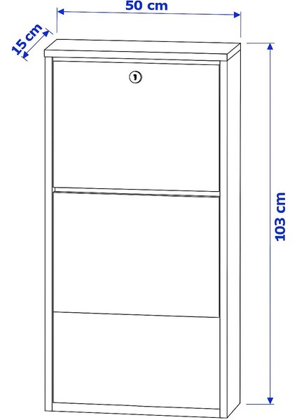 3'lü Siyah Metal Ayakkabılık modelleri