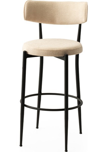 6 Adet Gözde Sandalye Bukle Kumaş Siyah Metal Iskelet fiyatları