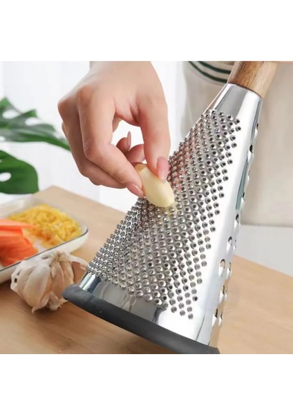 Uzun Bambu Saplı Çelik Rende -RND01