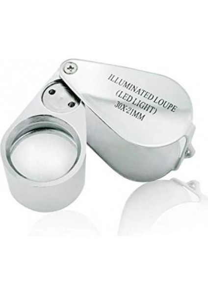 Kontrol Için Özel Kutulu Metal Işıklı Lup 30X21 fırsatları