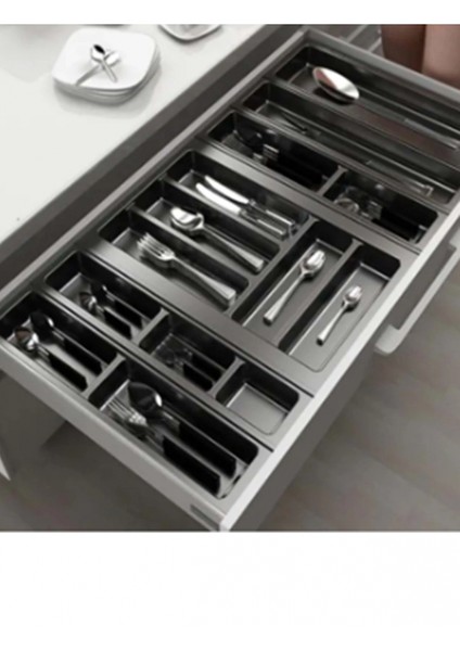 Eco Lüx Modül Kaşıklık Antrasit 62x49 Cm -ACERO-20355