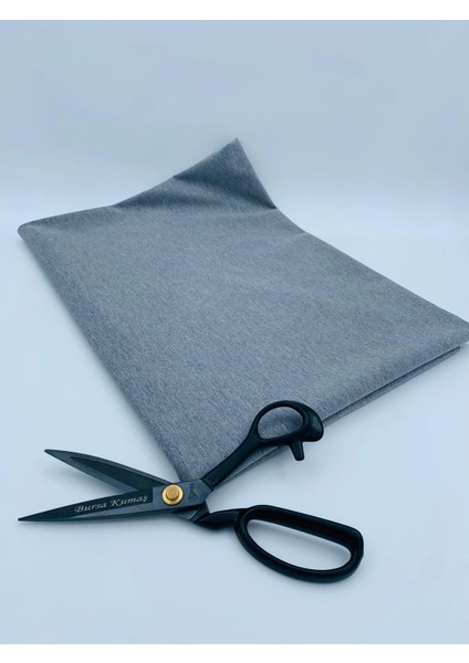 Premium Gri Melanj Iki Iplik Kumaş – Günlük & Spor Kıyafetler Için Ideal fiyatları