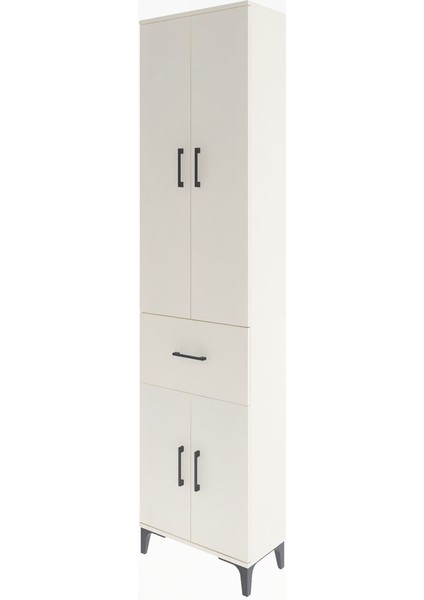 Arges Dolap 4 Raflı Tek Çekmeceli 4 Kapaklı 60X30X243 Aytaşı-Aytaşı modelleri