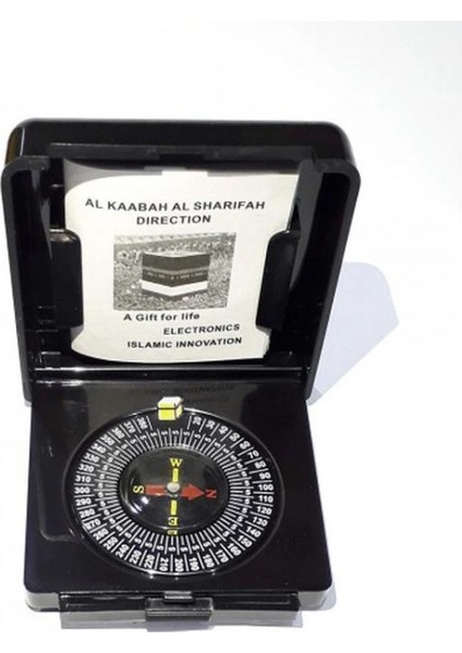 Özel Kutulu Kıble Tayini İçin Pusula Kare Kutu