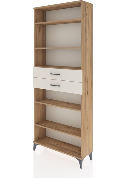 Arges Dolap 5 Raflı 2 Çekmeceli 88X30X221 Çam-Aytaşı modelleri