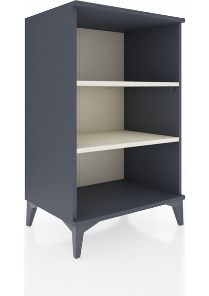 Hyperion Komodin 2 Raflı 60X44X96 Antrasit-Aytaşı fiyatları