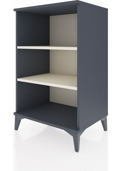 Hyperion Komodin 2 Raflı 60X44X96 Antrasit-Aytaşı modelleri