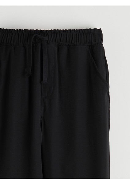 Yeni Sezon Beli Lastikli Müslin Erkek Çocuk Pantolon modelleri