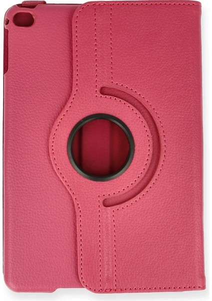 iPad Mini 4 Kılıf 360 Tablet Deri Kılıf - Pembe - MKR022863-8457 fiyatları