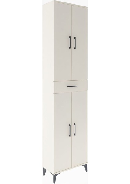 Arges Dolap 5 Raflı Tek Çekmeceli 4 Kapaklı 60X30X243 Aytaşı-Aytaşı fiyatları