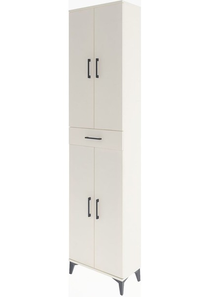Arges Dolap 5 Raflı Tek Çekmeceli 4 Kapaklı 60X30X243 Aytaşı-Aytaşı modelleri