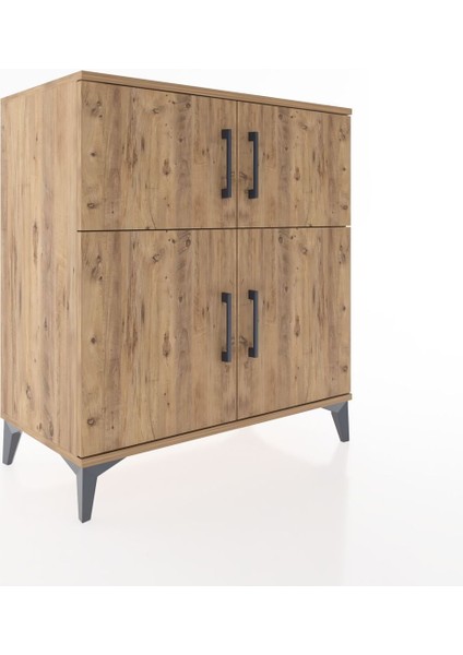 Hyperion Şifonyer Tek Raflı 4 Kapaklı 88X44X96 Çam-Çam fiyatları