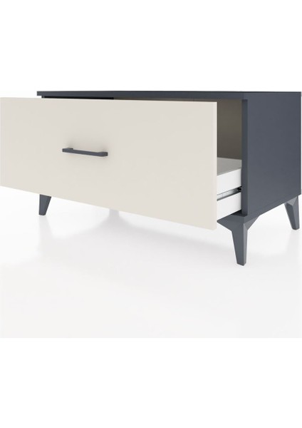 Hyperion Şifonyer Tek Çekmeceli 88X44X48 Antrasit-Aytaşı fırsatları