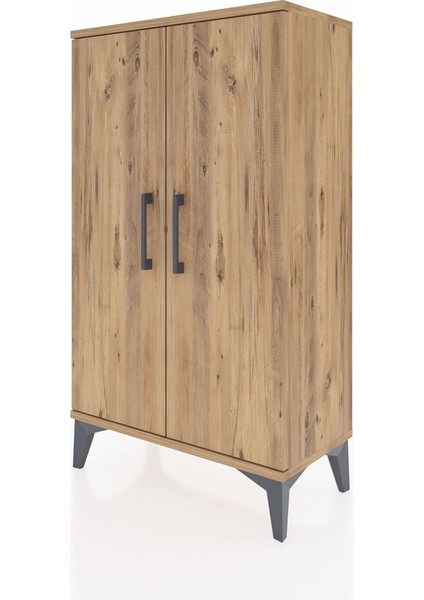 Arges Komodin 2 Kapaklı 60X30X106 Çam-Çam indirimleri