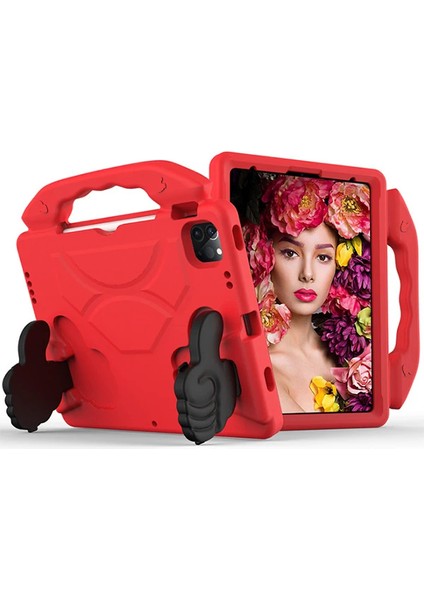 Ally Ipad Pro 11 (2021-2020-2018) Air 4. Nesil 10.9 Kılıf Eva Çocuk Shockproof Standlı TAŞINABILIR-(1903) fiyatları