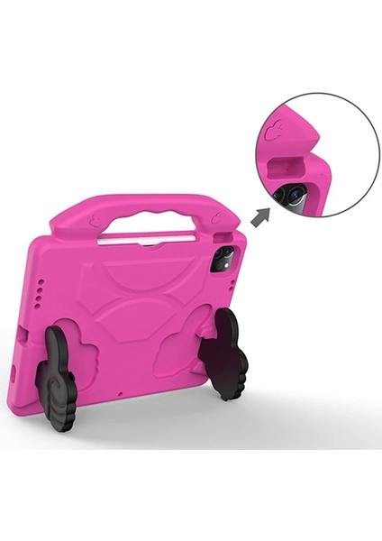 Ally Ipad Pro 11 (2021-2020-2018) Air 4. Nesil 10.9 Kılıf Eva Çocuk Shockproof Standlı TAŞINABILIR-(1903)