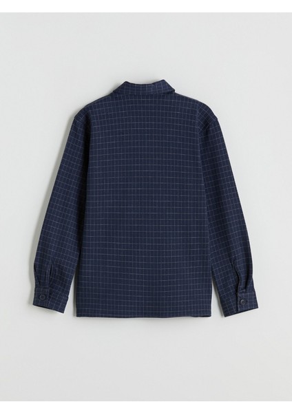 Yeni Sezon Uzun Kollu Ekose Erkek Çocuk Gömlek modelleri