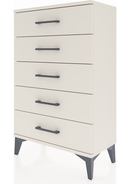 Arges Komodin 5 Çekmeceli 60X30X96 Aytaşı-Aytaşı modelleri