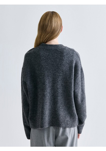 Yeni Sezon V Yaka Oversize Kadın Triko Hırka fırsatları