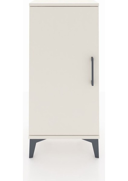 Arges Komodin 2 Raflı Tek Kapaklı 44X30X96 Aytaşı-Aytaşı