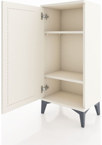 Arges Komodin 2 Raflı Tek Kapaklı 44X30X96 Aytaşı-Aytaşı fırsatları