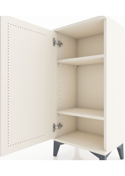 Arges Komodin 2 Raflı Tek Kapaklı 44X30X96 Aytaşı-Aytaşı indirimleri