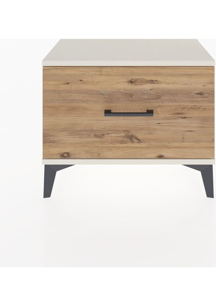 Arges Komodin Tek Çekmeceli 60X30X48 Aytaşı-Çam